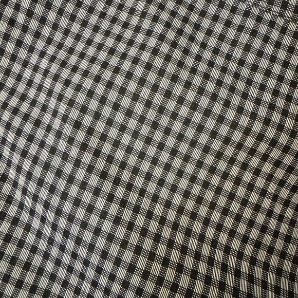 Lovers + Friends Young Professional Pants Black Grey Gingham Cropped Size XL - Picture 5 of 6